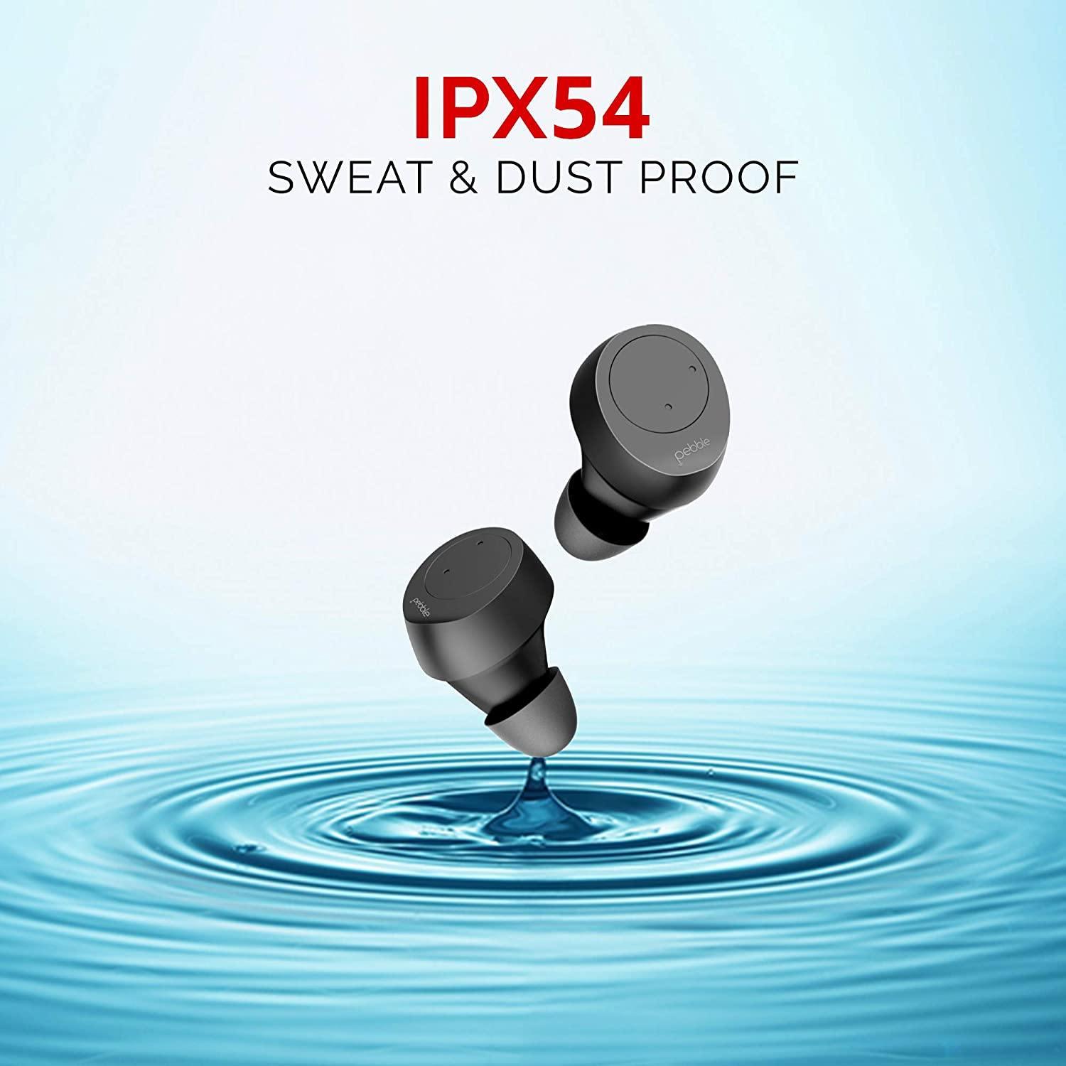 Pebble Twins Deep Bass True Wireless Earbuds-Earbuds-dealsplant