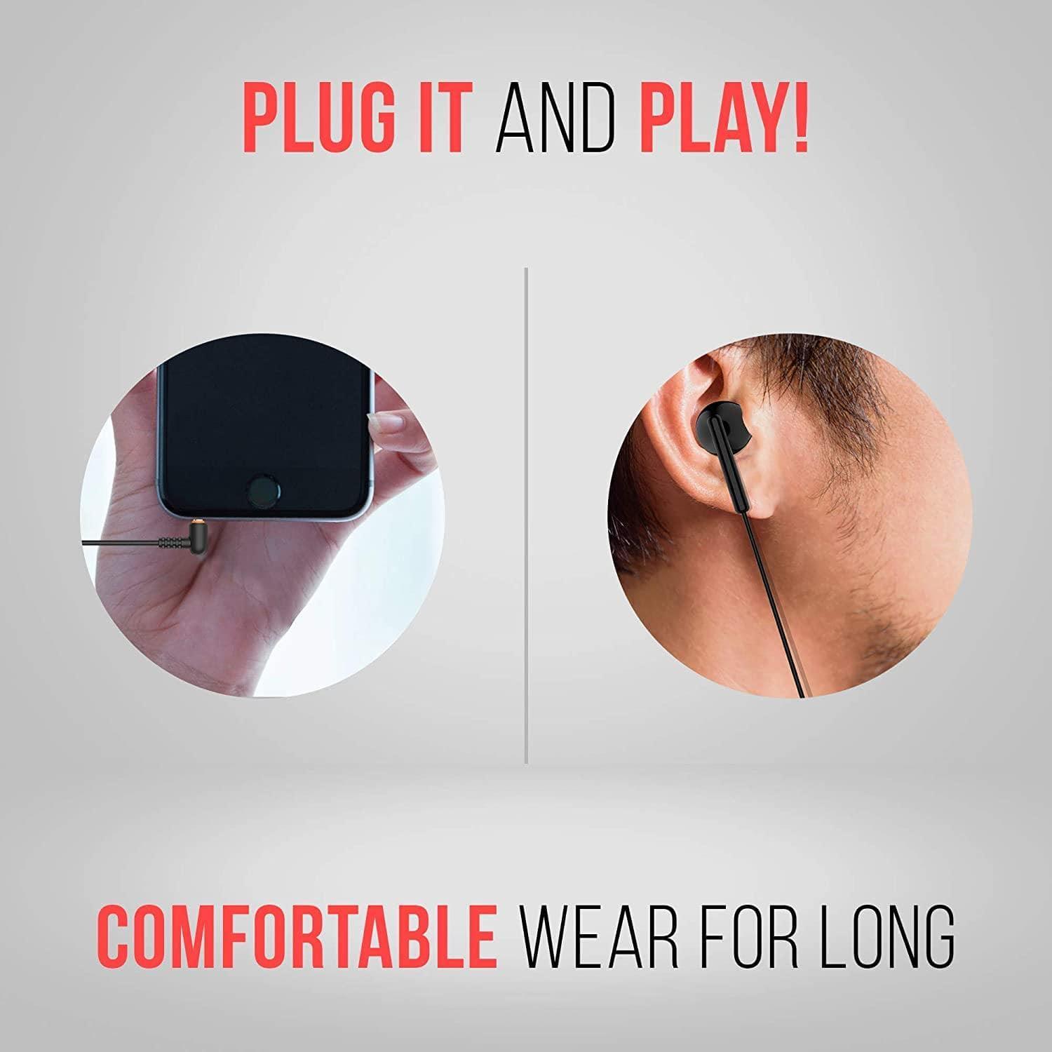 Pebble Play True HD Stereo Earphone-Wired Earphone-dealsplant