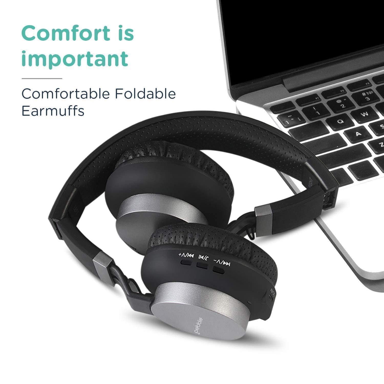 Pebble Elite – On Ear Wireless Bluetooth Headset-Wireless Headphone-dealsplant