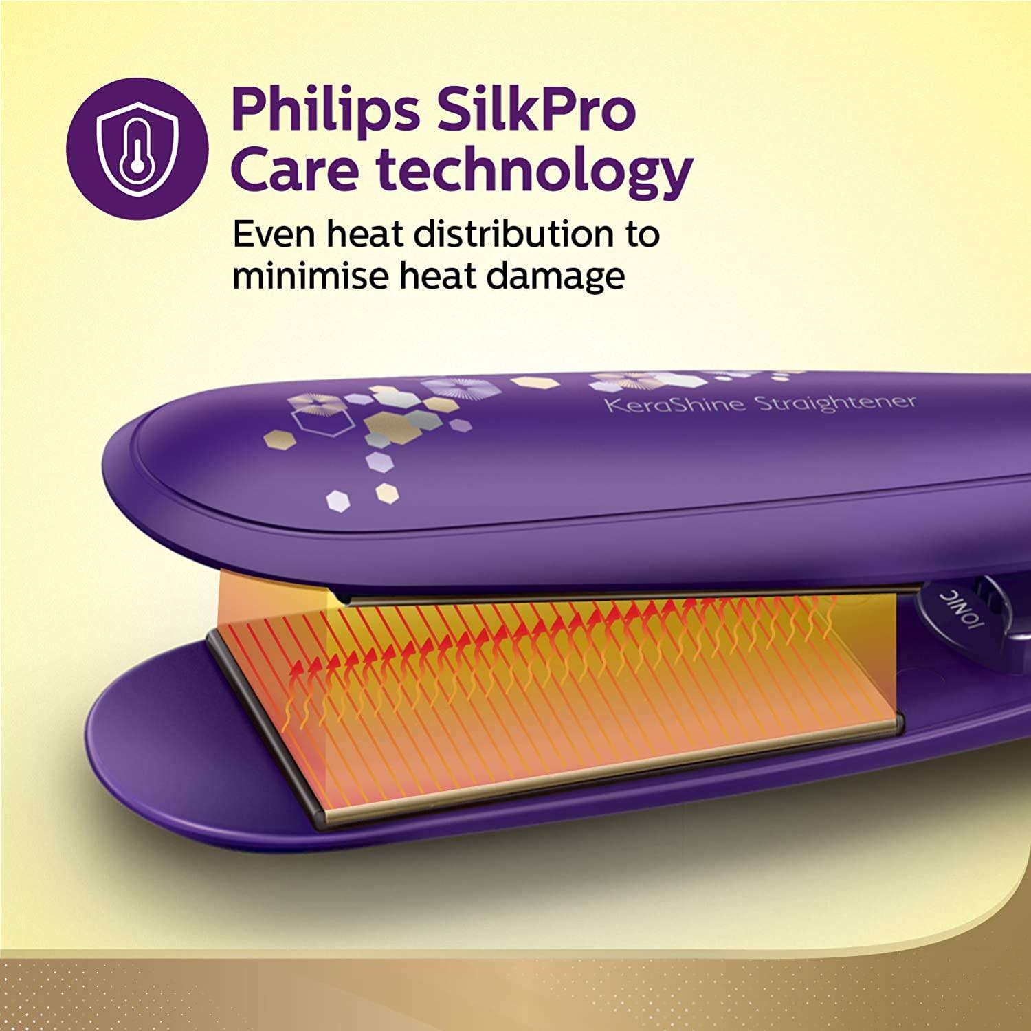PHILIPS KeraShine Hair Straightener with Temperature Control-Hair Straightener-dealsplant
