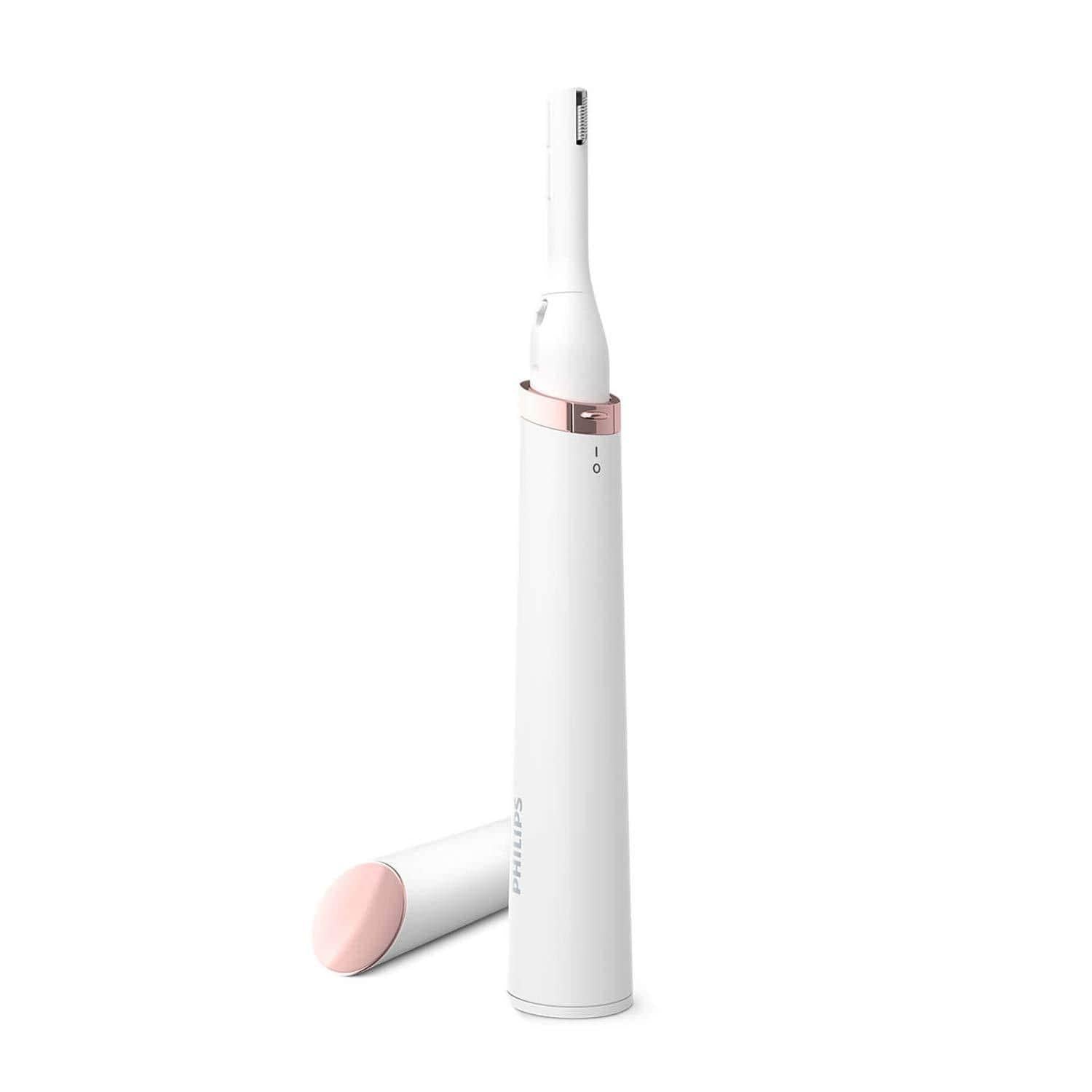 Philips Touch-up HP6388 Eyebrows, Facial & Body Trimmer (White)-Trimmer-dealsplant