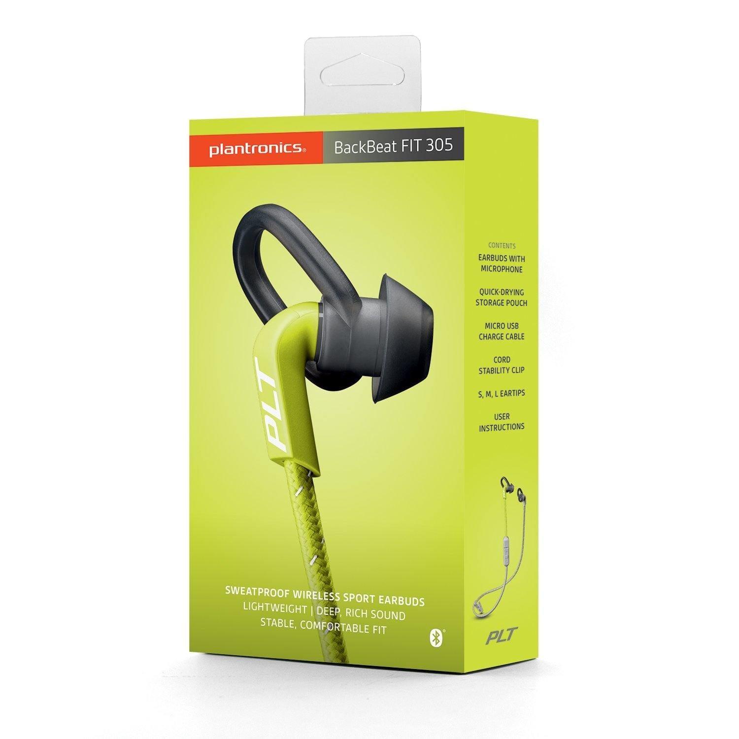 Plantronics BackBeat 305 Headphones with Mic (Blue)-Bluetooth Ear phone-dealsplant