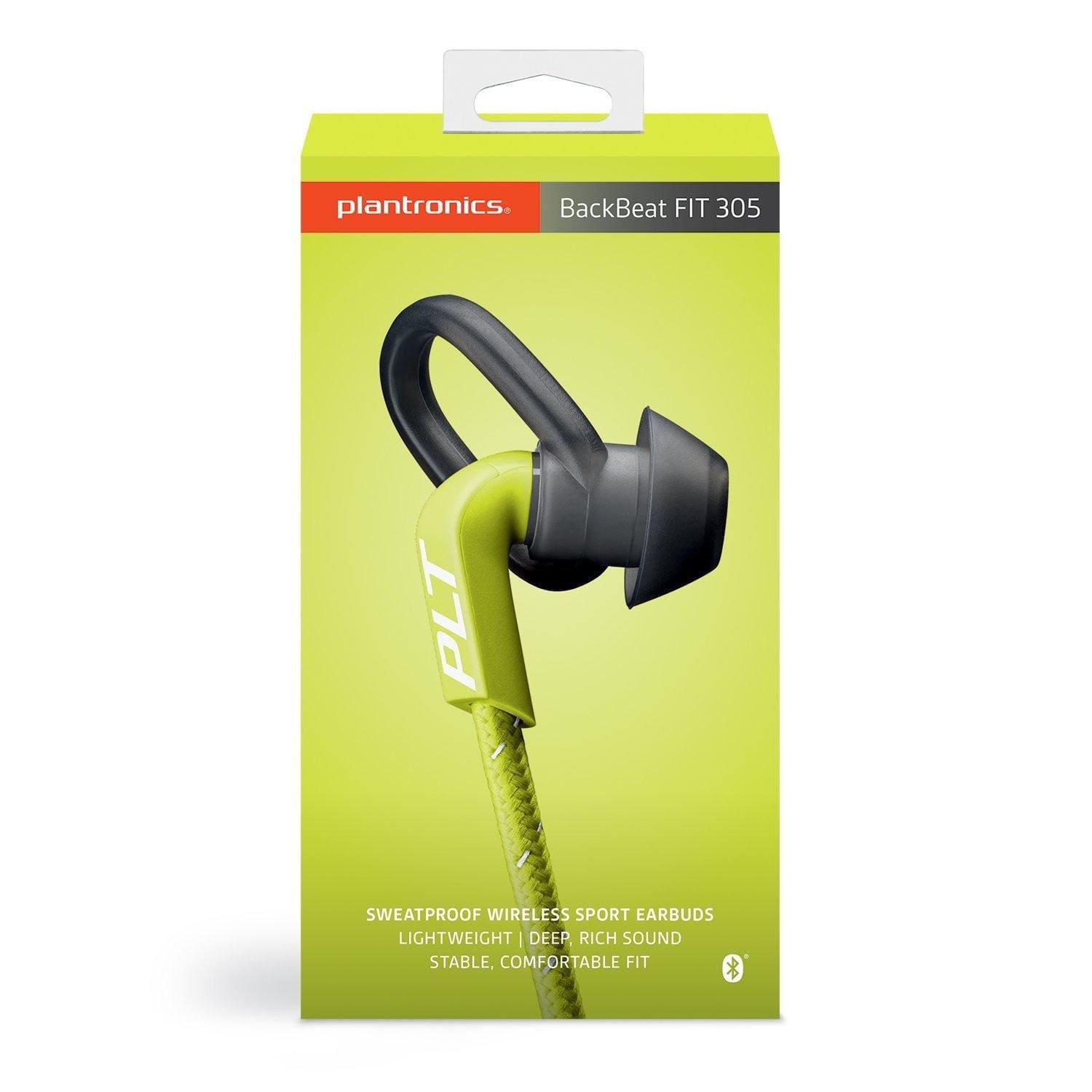 Plantronics BackBeat 305 Headphones with Mic (Blue)-Bluetooth Ear phone-dealsplant