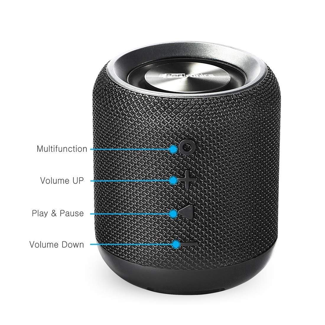 Portronics SoundDrum Bluetooth Stereo Speaker-Bluetooth Speakers-dealsplant