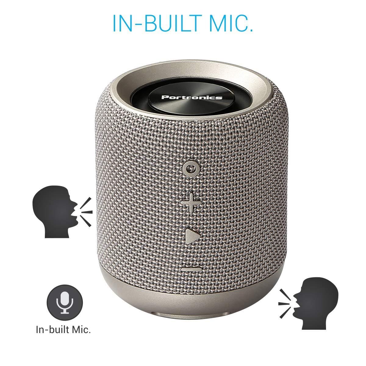 Portronics SoundDrum Bluetooth Stereo Speaker-Bluetooth Speakers-dealsplant