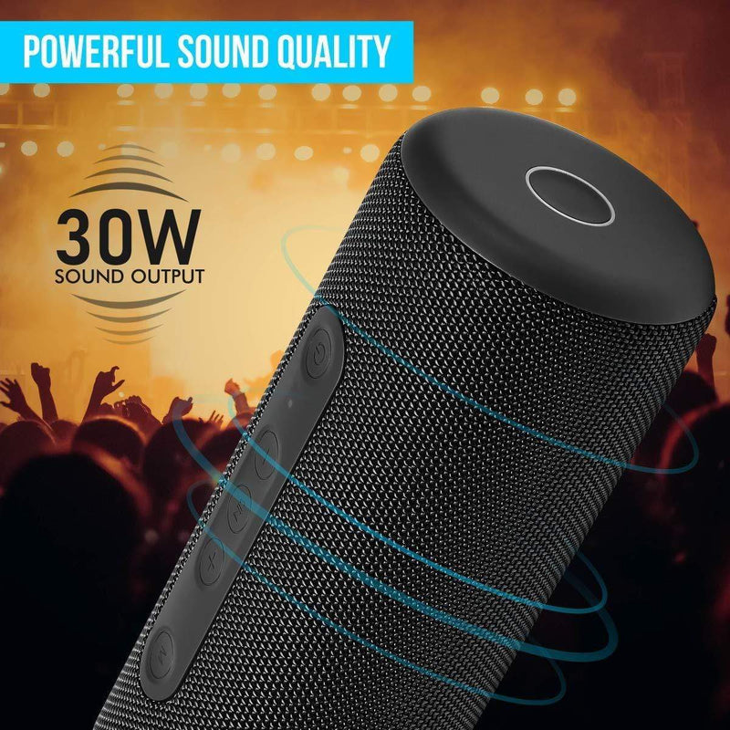 Portronics SoundDrum L 30W Portable Bluetooth Speaker with Built-in mic, USB/AUX Latest 5.0 Bluetooth with Clear Bass Sound-Bluetooth Speakers-dealsplant