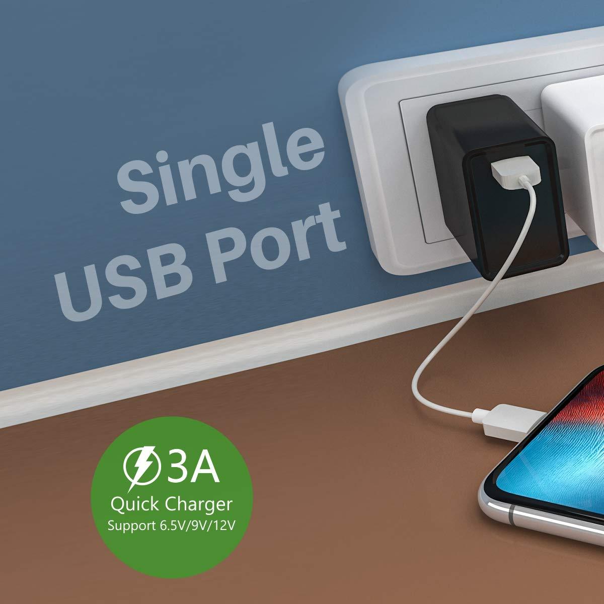 Portronics Adapto ONE 3A Fast Charging Adapter with 1M Micro USB cable-Chargers-dealsplant