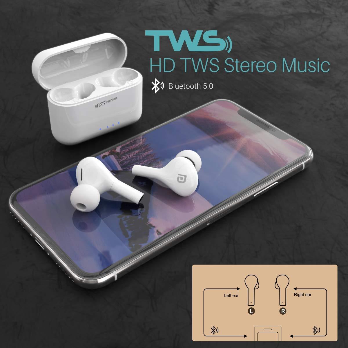 Portronics Harmonics Twins 33 Smart Bluetooth Truly Wireless TWS Ear Buds-ear buds-dealsplant