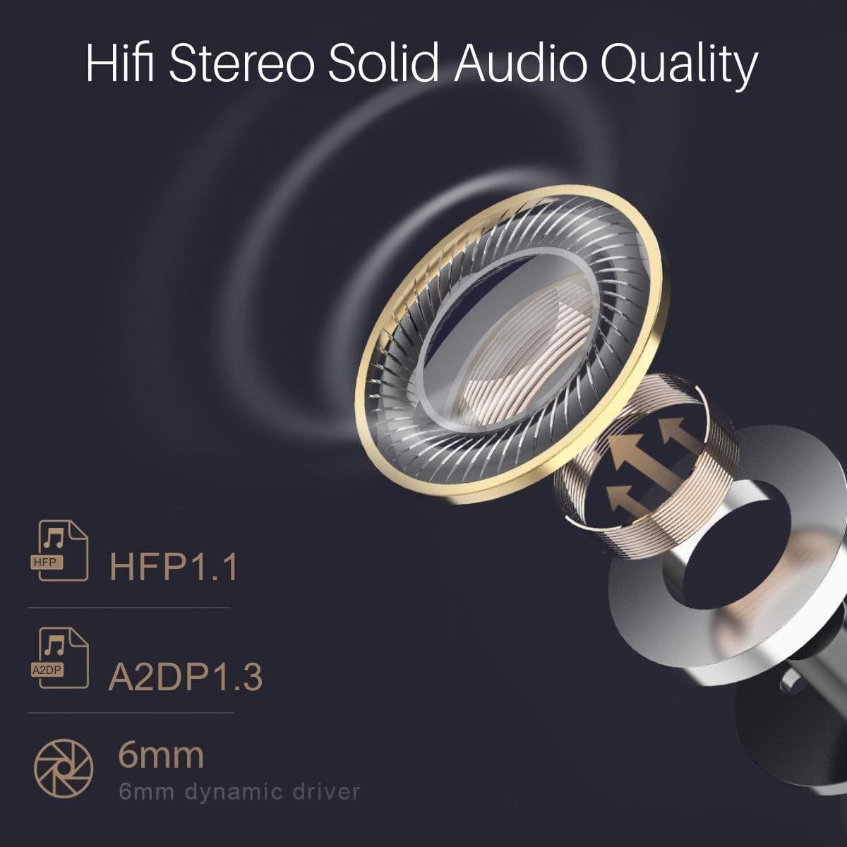 Portronics Harmonics Twins 33 Smart Bluetooth Truly Wireless TWS Ear Buds-ear buds-dealsplant