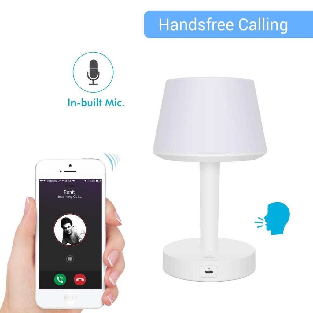 Portronics iLUMI, a Portable LED Lamp with Bluetooth Speaker, Color Ch