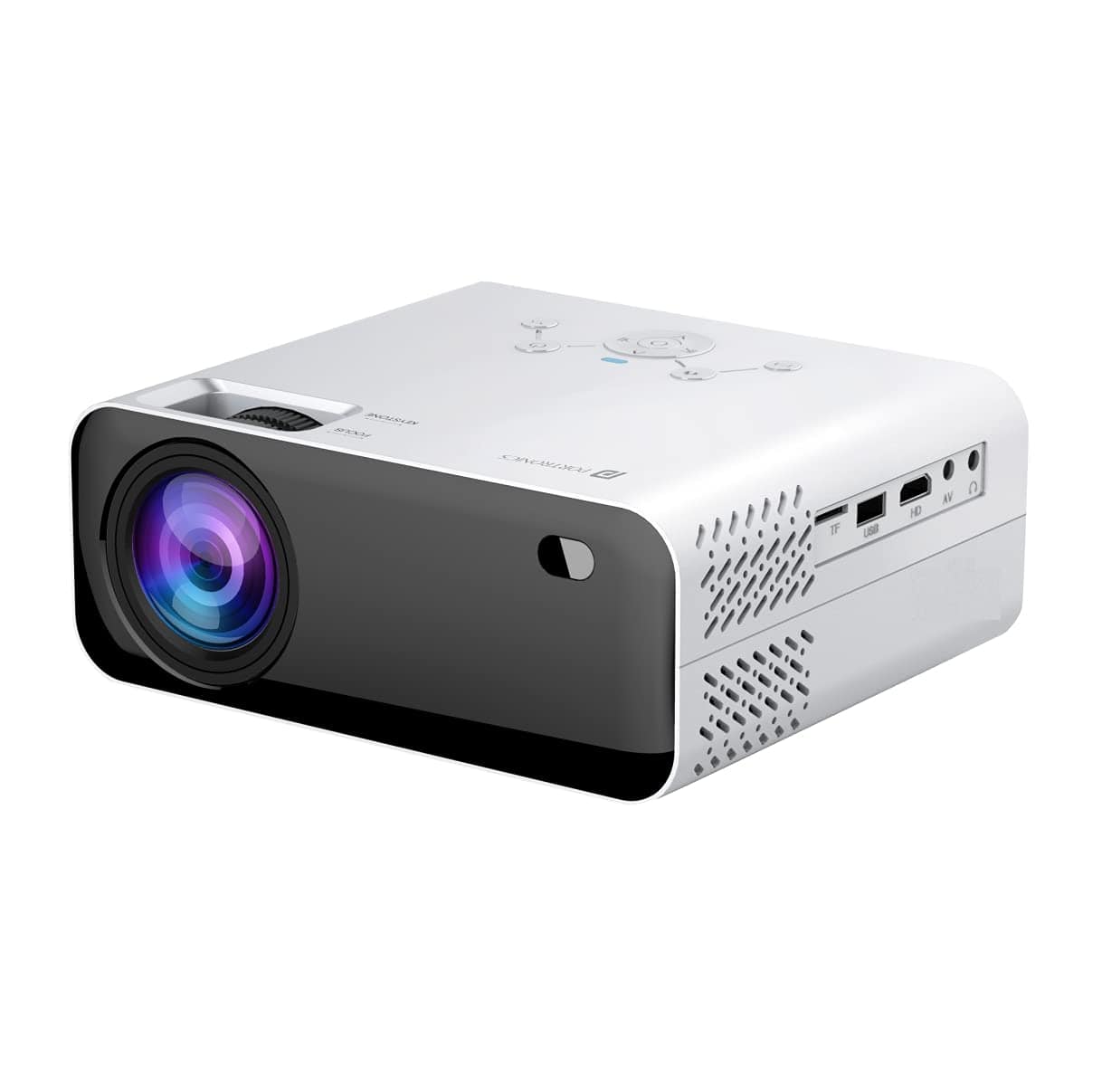 Portronics BEEM 200 Plus Multimedia LED Projector with WiFi 200 Lumens Android/iOS Mirroring with 4W Inbuilt Speakers-LED Projector-dealsplant