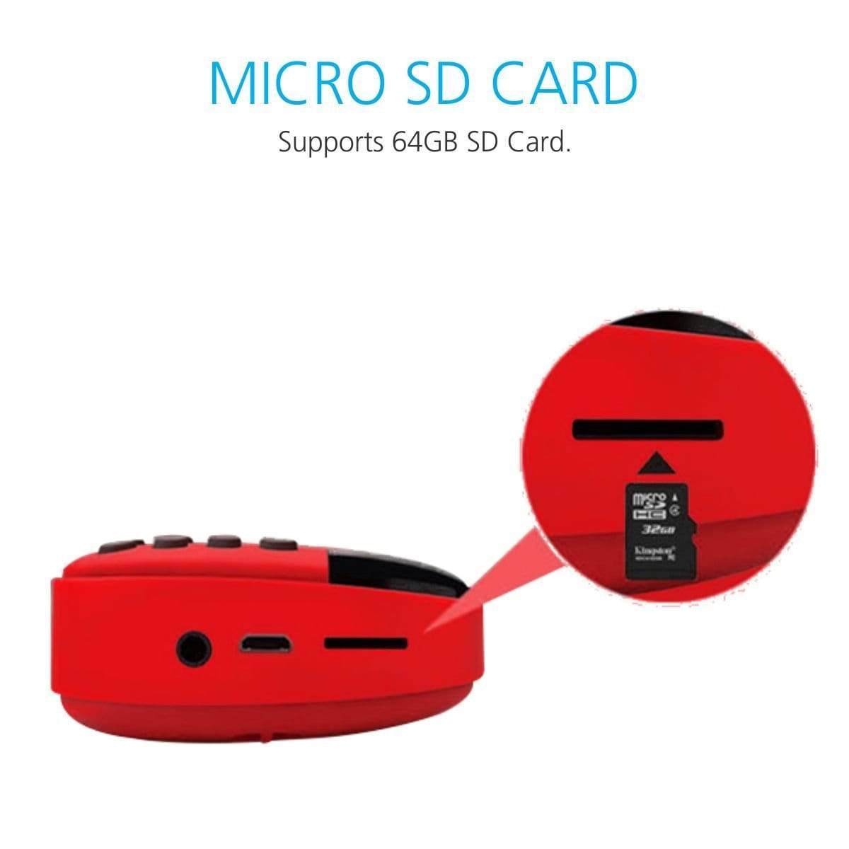 Portronics Plugs Portable Speaker with FM & MicroSD card Support-Portable Speaker-dealsplant
