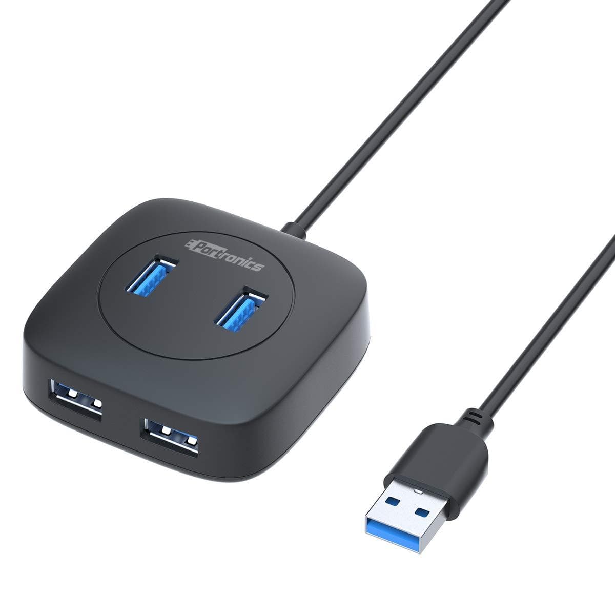 Portronics Mport 4A POR-1159 4-Port USB Hub High Speed-USB HUB-dealsplant