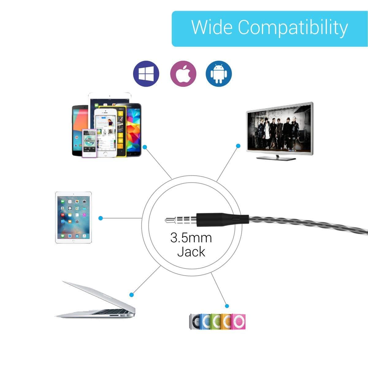 Portronics Conch Gama in-Ear Wired Earphone-Wired Earphone-dealsplant