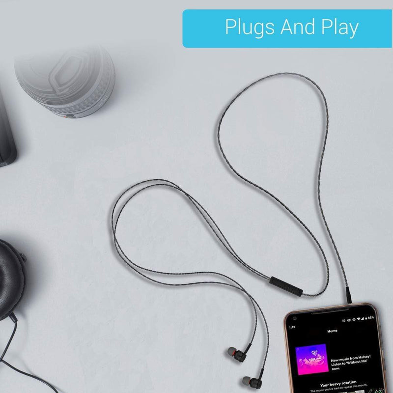 Portronics Conch Gama in-Ear Wired Earphone-Wired Earphone-dealsplant