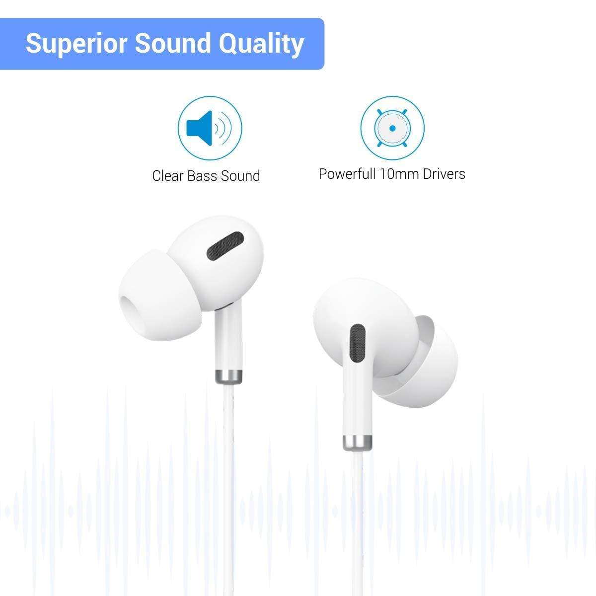 Portronics Conch Delta in-Ear Wired Earphone-Wired Earphone-dealsplant