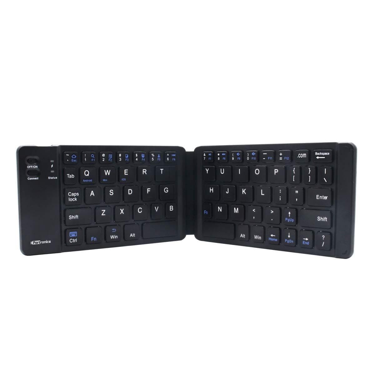 Portronics Chicklet POR-973 Foldable QWERTY Keyboard POR 973-Wired Keyboard-dealsplant
