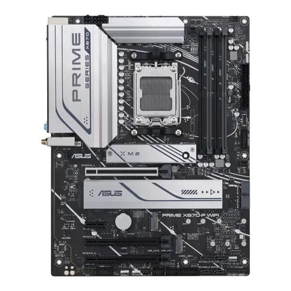ASUS Prime X670-P WIFI CSM Motherboard AMD Ryzen 7000-series processors-Mother Boards-dealsplant
