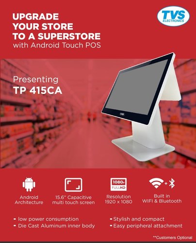 TVS Electronics TP 415CA - Upgrade Your Store TO A Superstore with Android Touch POS-Touchpads-dealsplant