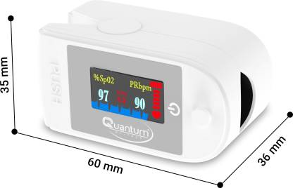 Quantum QHM-426 Fingertip Pulse Oximeter with digital TFT display, Oxygen saturation, and Heart Rate Monitorv-HEALTH &PERSONAL CARE-dealsplant