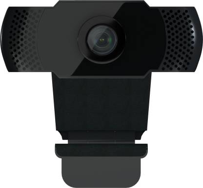 QUANTUM QHM 990 PC/Mac/Laptop Full HD 1080 pixels 30 FPS Web Camera With Noise Cancelling built-in Mic Webcam (Black)-Web Camera-dealsplant