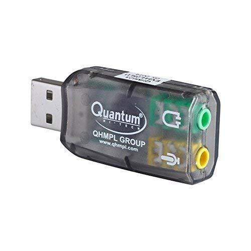 Quantum USB Sound Card QHM-623 for All Computer-USB Gadgets-dealsplant