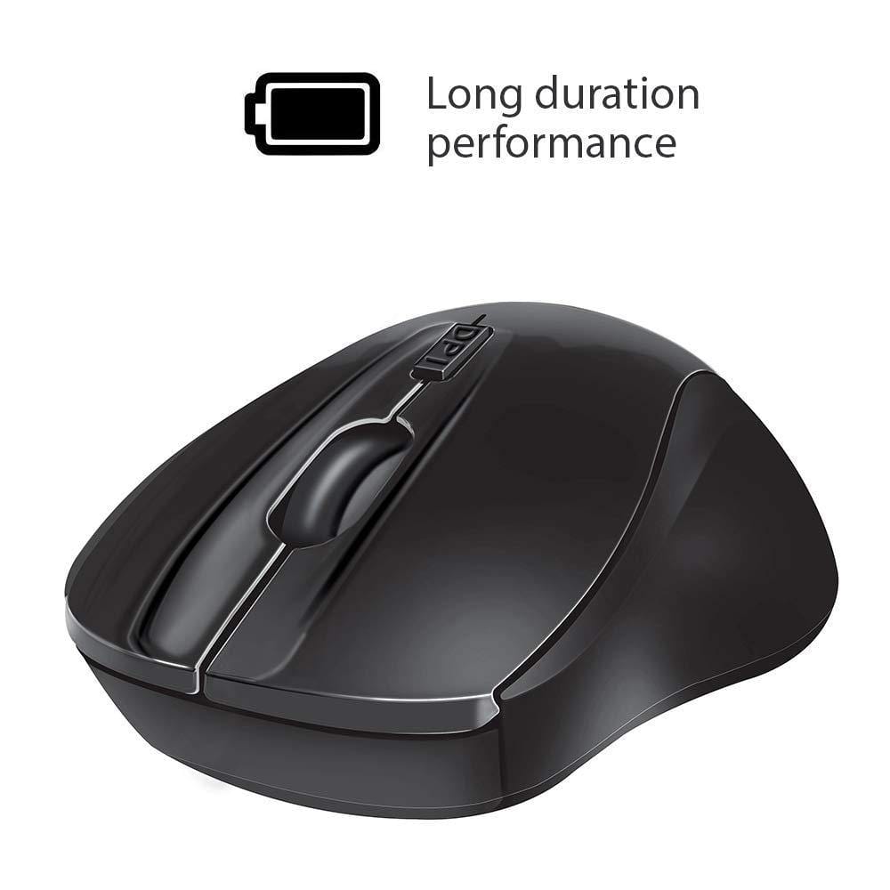Quantum QHM262W Optical Wireless Mouse with 1600DPI-Wireless Mouse-dealsplant