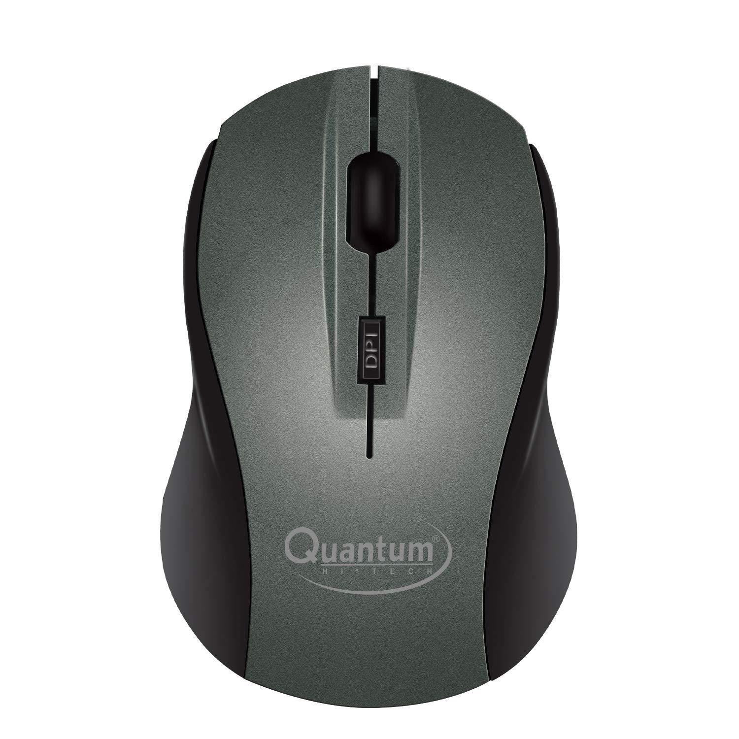 Quantum QHM262W Optical Wireless Mouse with 1600DPI-Wireless Mouse-dealsplant