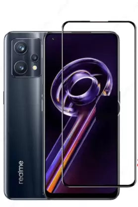 Dealsplant premium quality super D full temper glass for Realme 9-Tempered Glass-dealsplant