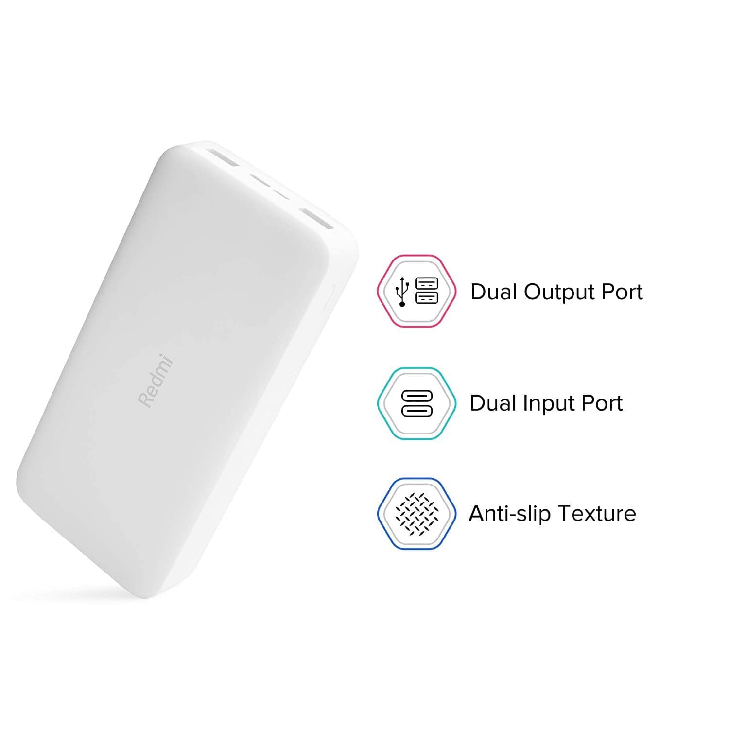 Redmi 20000mAh Li-Polymer Power Bank-Mobile Accessories-dealsplant