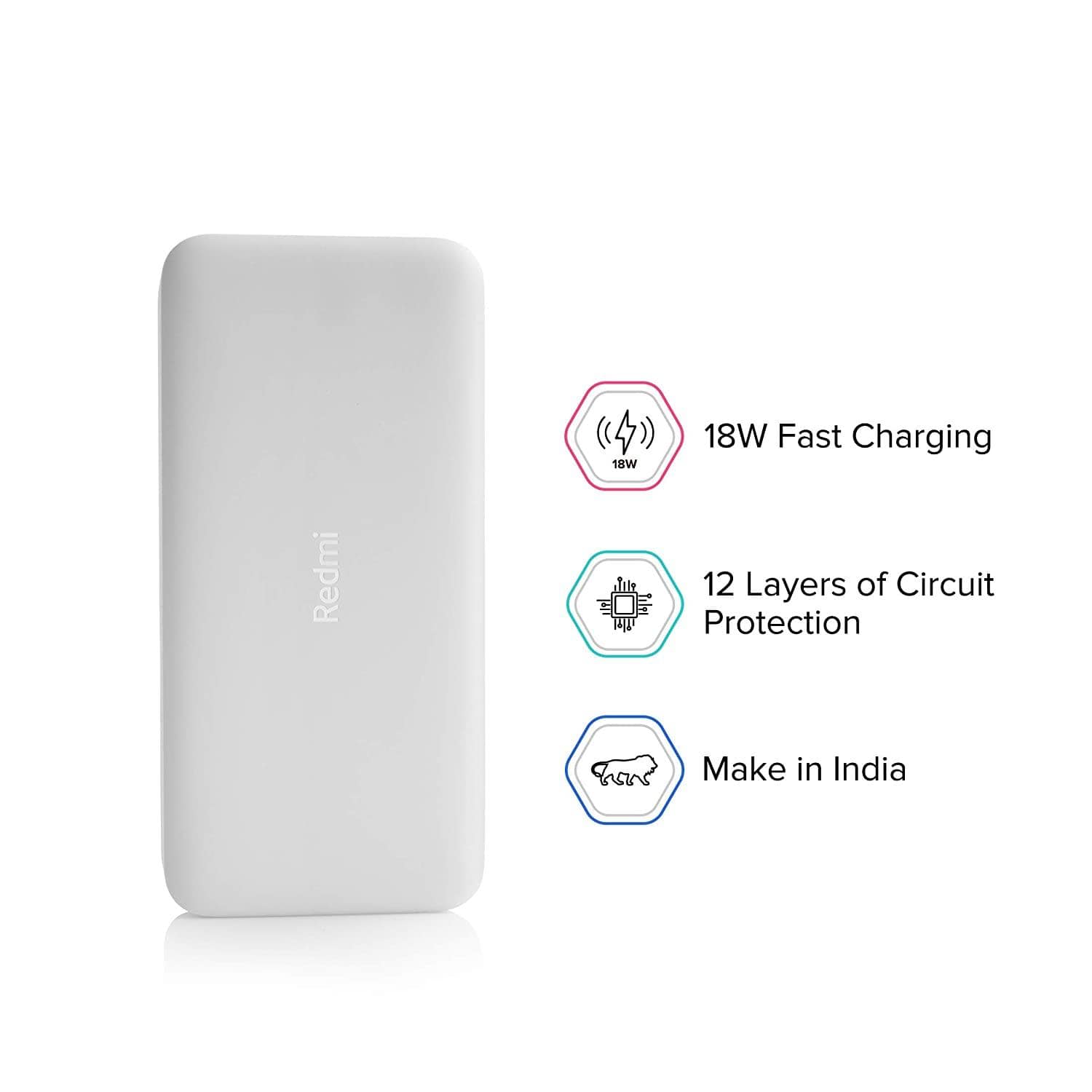 Redmi 20000mAh Li-Polymer Power Bank-Mobile Accessories-dealsplant