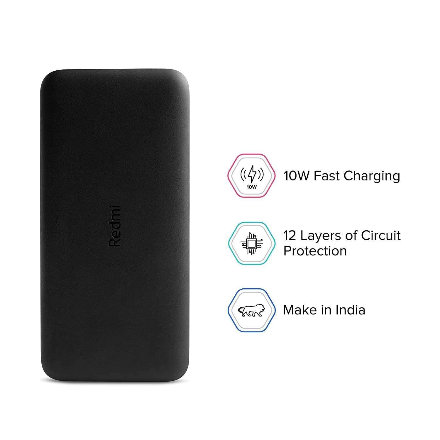 Redmi 20000mAh Li-Polymer Power Bank-Mobile Accessories-dealsplant