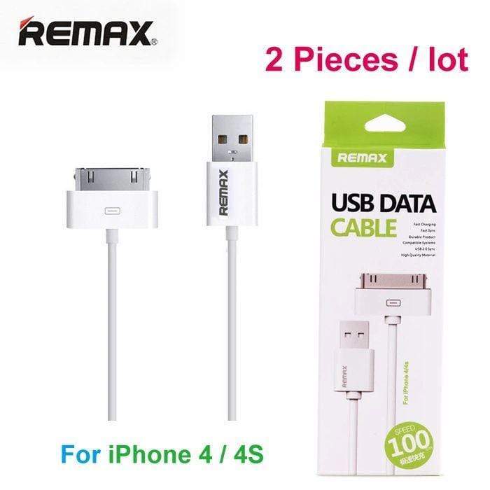 Remax 30 pin Charge Sync Cable for Apple iPhone 4, 4s iPad-Datacable-dealsplant