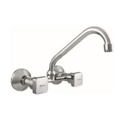 Parryware Ritz Wall Mounted Sink Mixer with Two Knobs Half Turn-Taps & Dies-dealsplant