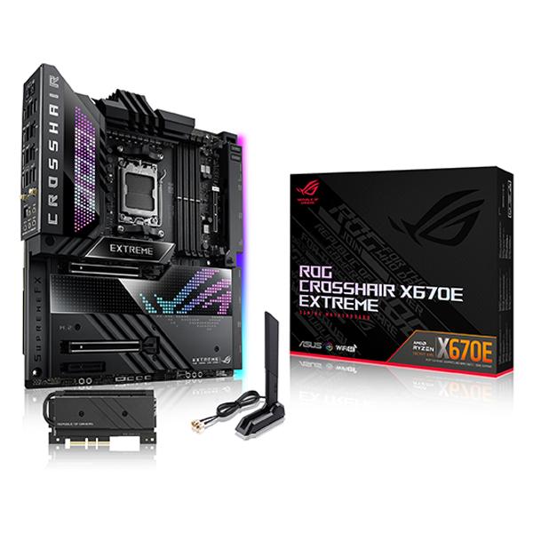 Asus ROG Crosshair X670E Extreme (Wi-Fi) Motherboard AMD Socket AM5(LGA 1718) for AMD Ryzen 7000 Series Desktop Processors-Mother Boards-dealsplant