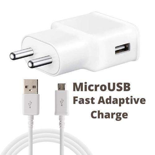 Samsung 15W Adaptive Mobile Charger With Adaptive Fast Cable White/Black-Chargers-dealsplant