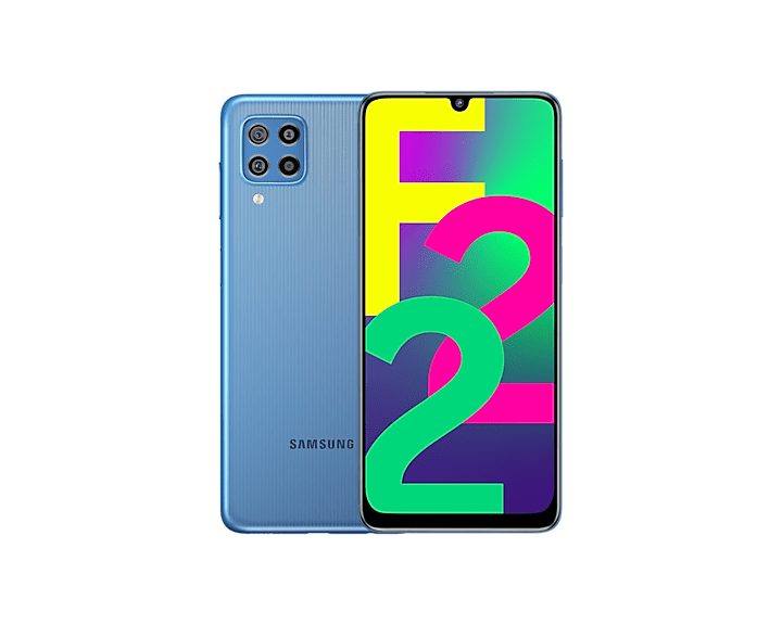 Samsung Galaxy F22 (4GB+64GB)-Mobile Phones-dealsplant