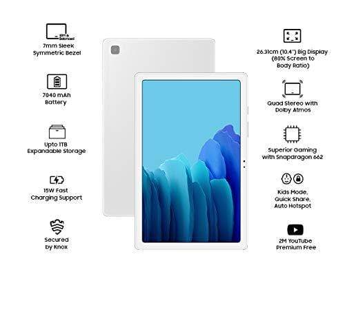 Samsung Galaxy Tab A7 26.31 cm (10.4 inch),(3GB+32GB) Metal Body-Tablet Computers-dealsplant