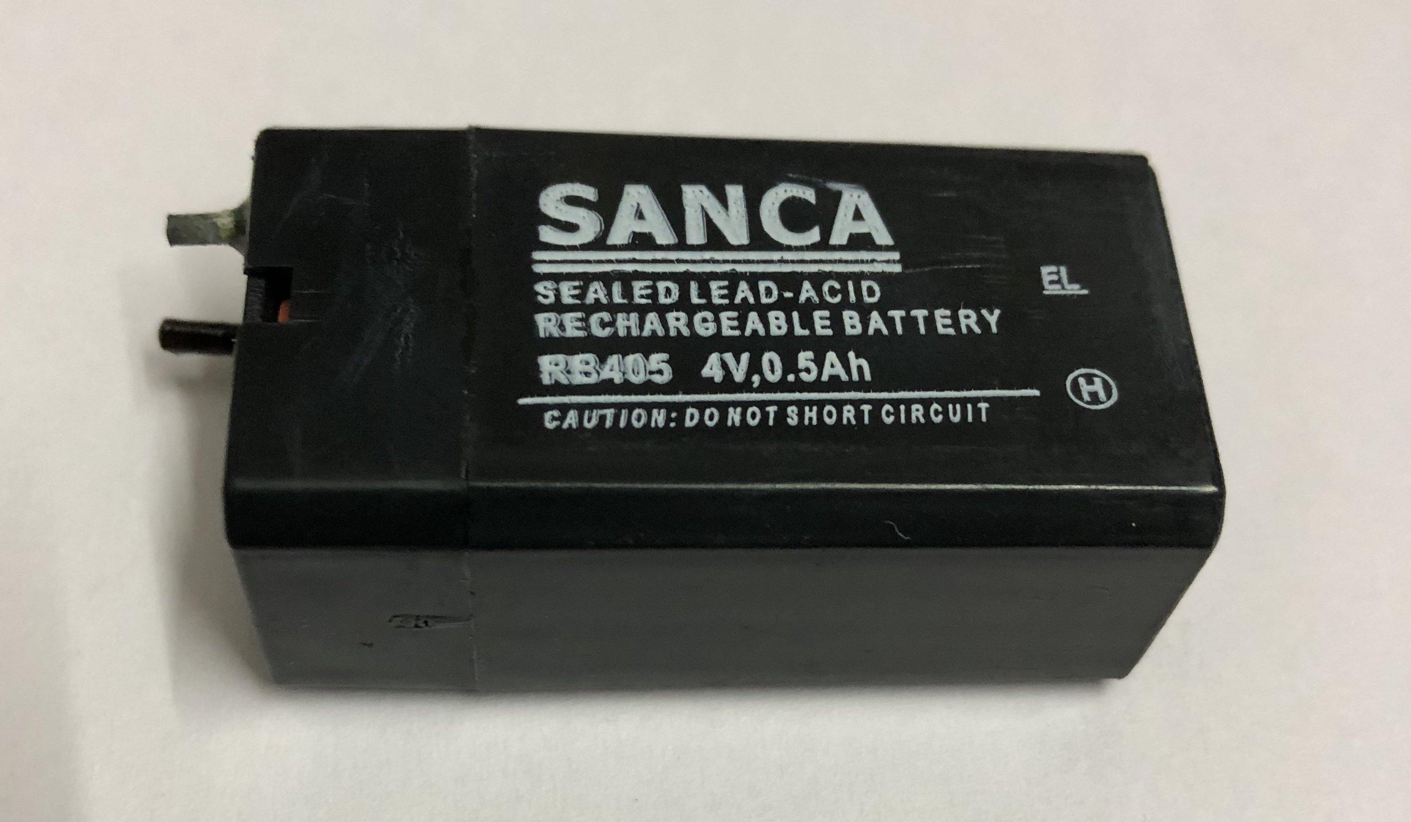 Sanca 4V 0.5Ah Sealed Lead Acid Rechargeable Battery For Mosquito Bat / Toys-General Purpose Batteries-dealsplant