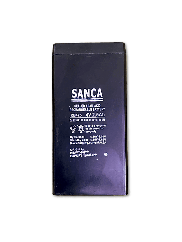 Sanca 4V 2.5Ah Sealed Lead Acid Rechargeable Battery For Mosquito Bat / Toys-General Purpose Batteries-dealsplant