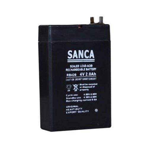 Sanca 4V 2Ah Sealed Lead Acid Rechargeable Battery For Mosquito Bat / Toys-General Purpose Batteries-dealsplant
