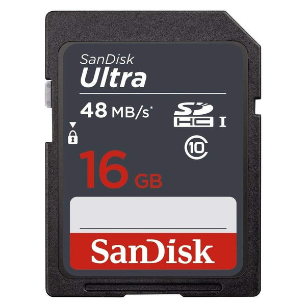 Sandisk 16GB Ultra SDHC UHS-I Memory Card for Camera Hi-Speed-Memory Cards-dealsplant