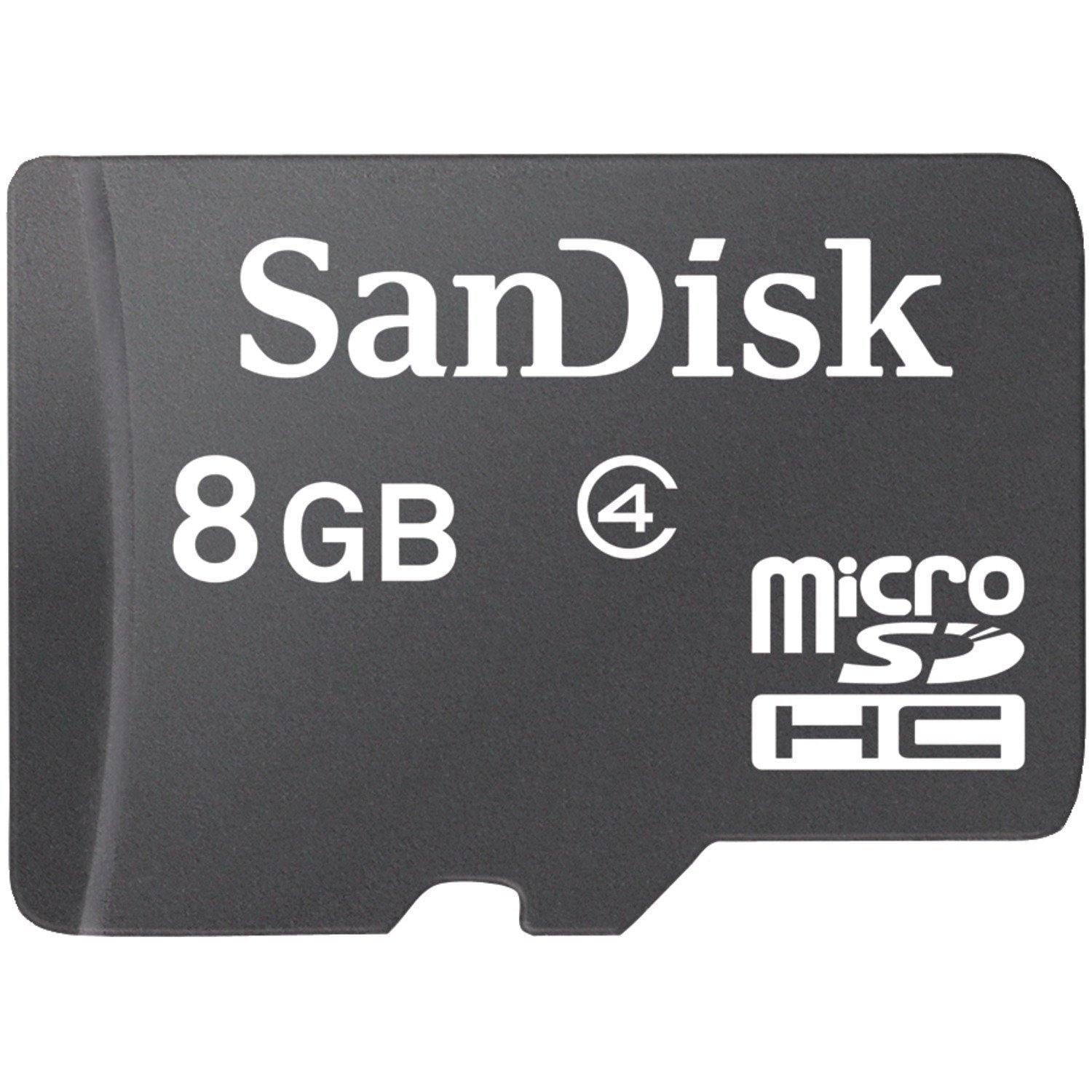 SanDisk 8GB MicroSD SDHC Memory Card Class 4-Memory Cards-dealsplant