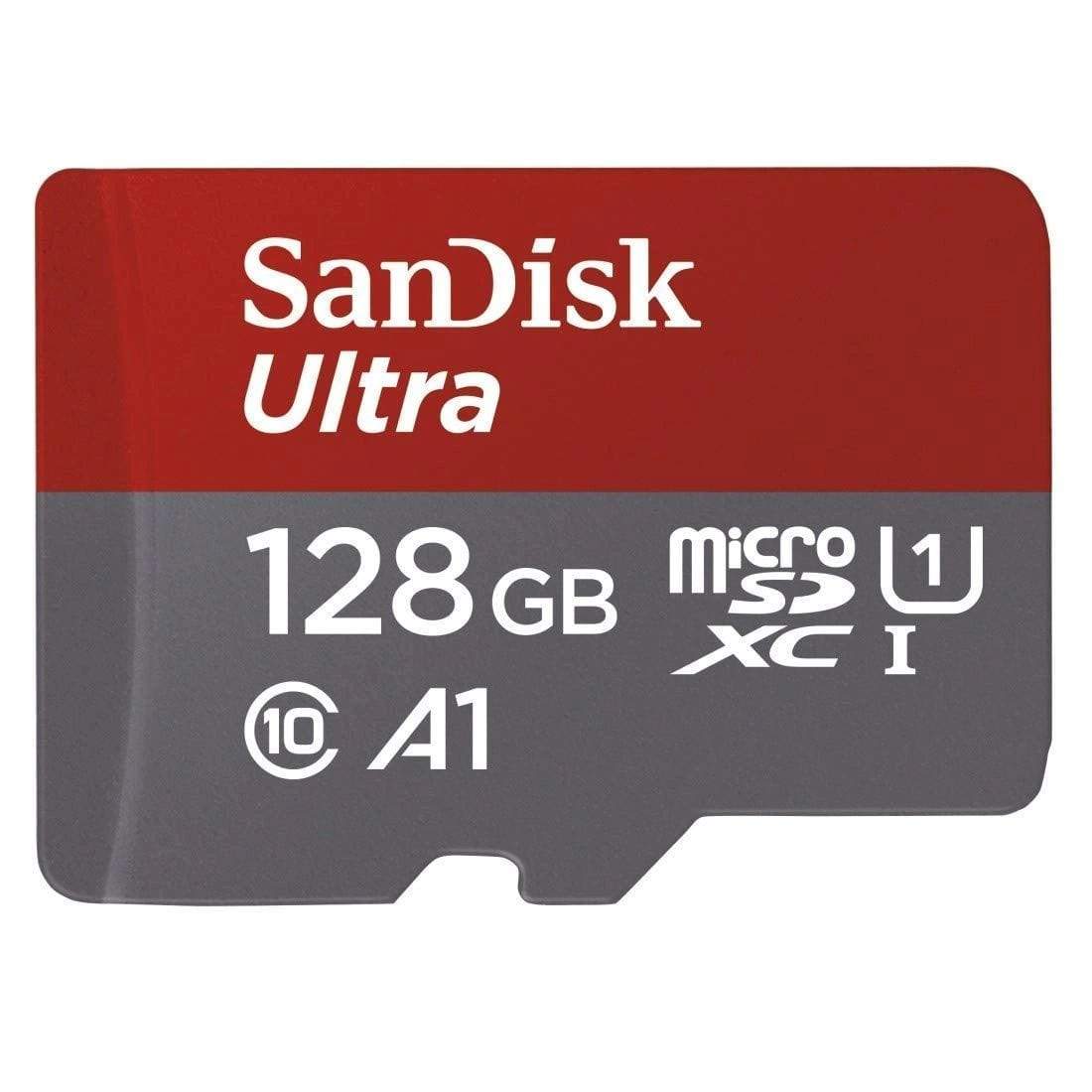 SanDisk Ultra 128GB MicroSD SDHC Memory Card Class 10 Hi-Speed-Memory Cards-dealsplant