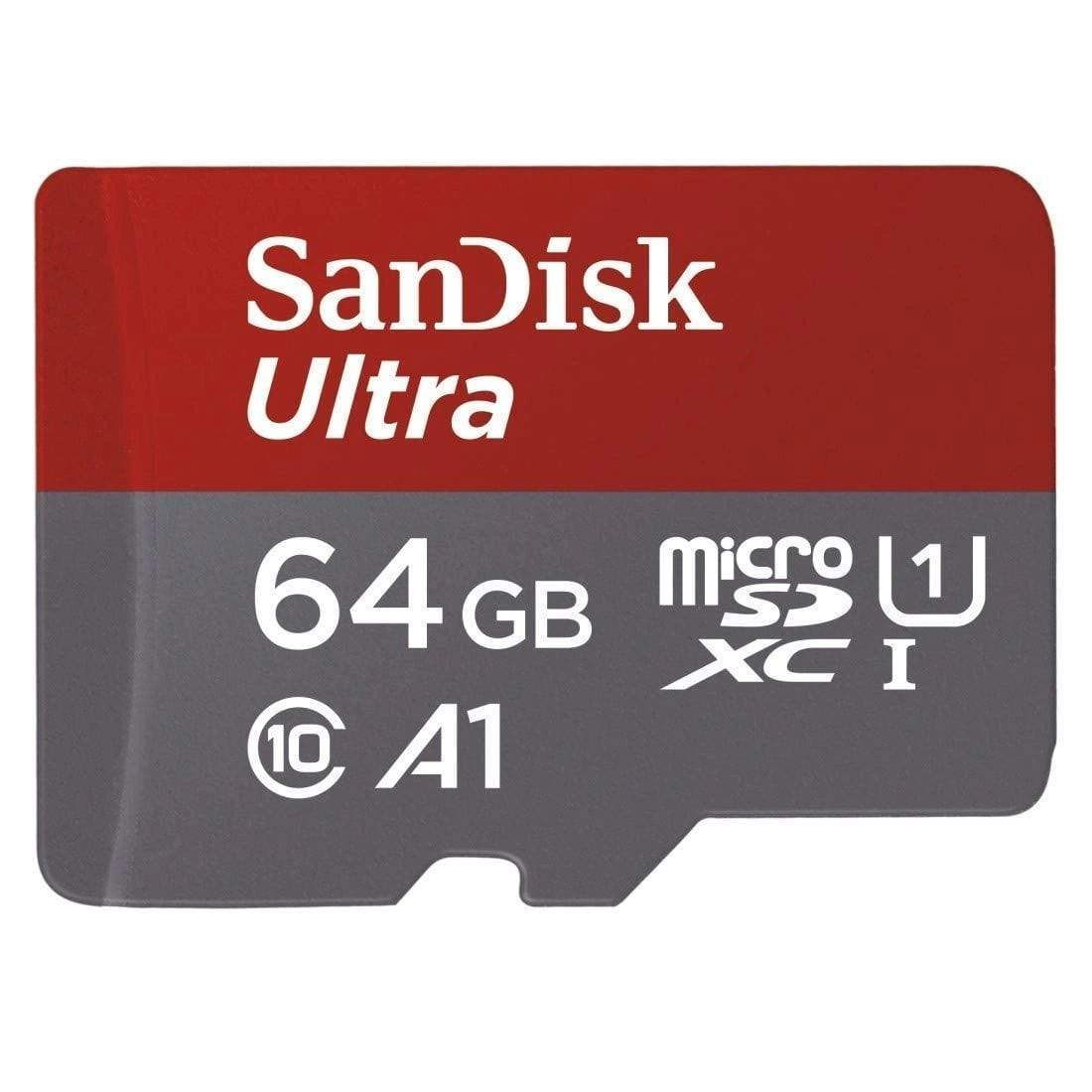 SanDisk Ultra 64GB MicroSD SDHC Memory Card Class 10 Hi-Speed-Memory Cards-dealsplant