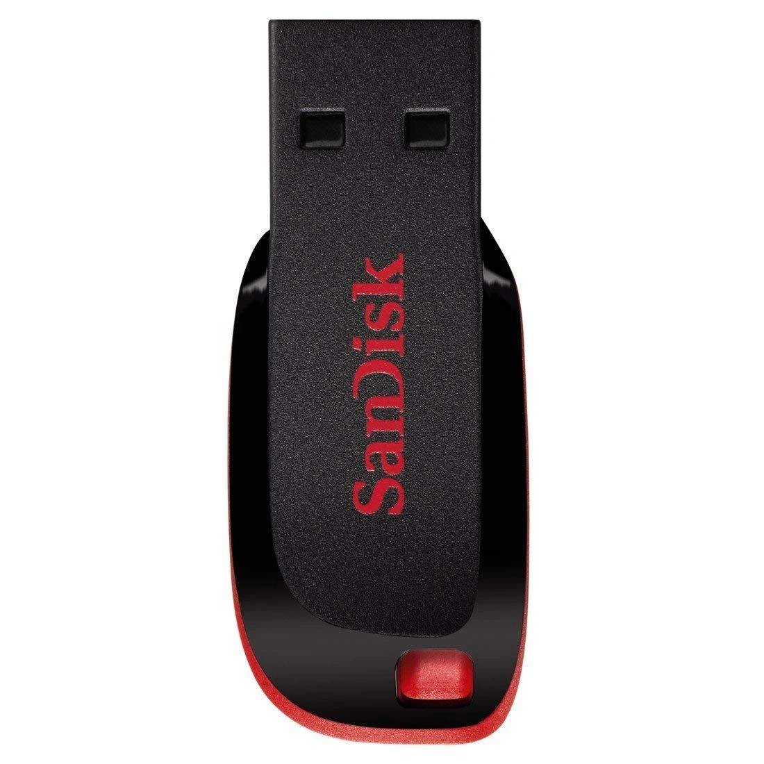 Sandisk 128GB Cruzer Blade USB Pendrive-USB Pen drives-dealsplant