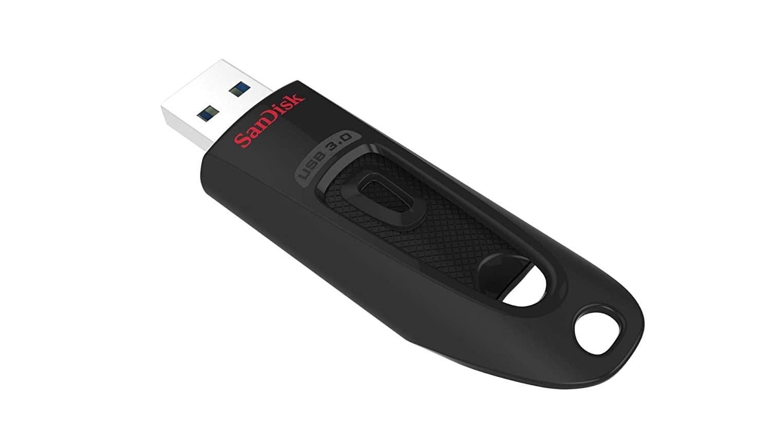 SanDisk Ultra CZ48 USB 3.0 Pen Drive (Black)