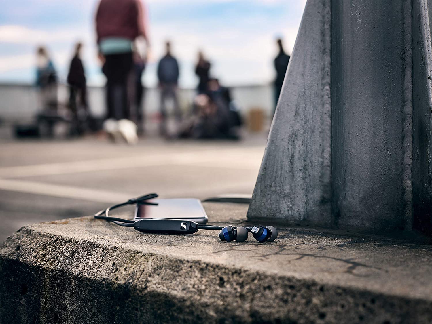 Sennheiser CX 6.00 BT Wireless In-Ear Headphones, Bluetooth 4.2 with Qualcomm Apt-X, 6-Hour Battery Life, 1.5 Hour Fast USB Charging-BLUETOOTH HEADPHONES-dealsplant