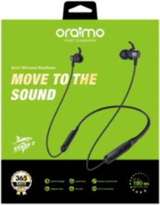 RAIMO SHARK 2 (59D) WIRELESS HEADPHONE Bluetooth Headset (Black, In the Ear)-Wireless Neckband-dealsplant