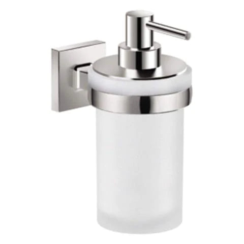 Parryware T6513A1 Soap Dispenser Silver Alloy Steel LxWxH : 18 x 12.6 x 9.8 Centimeters-soap dispenser-dealsplant